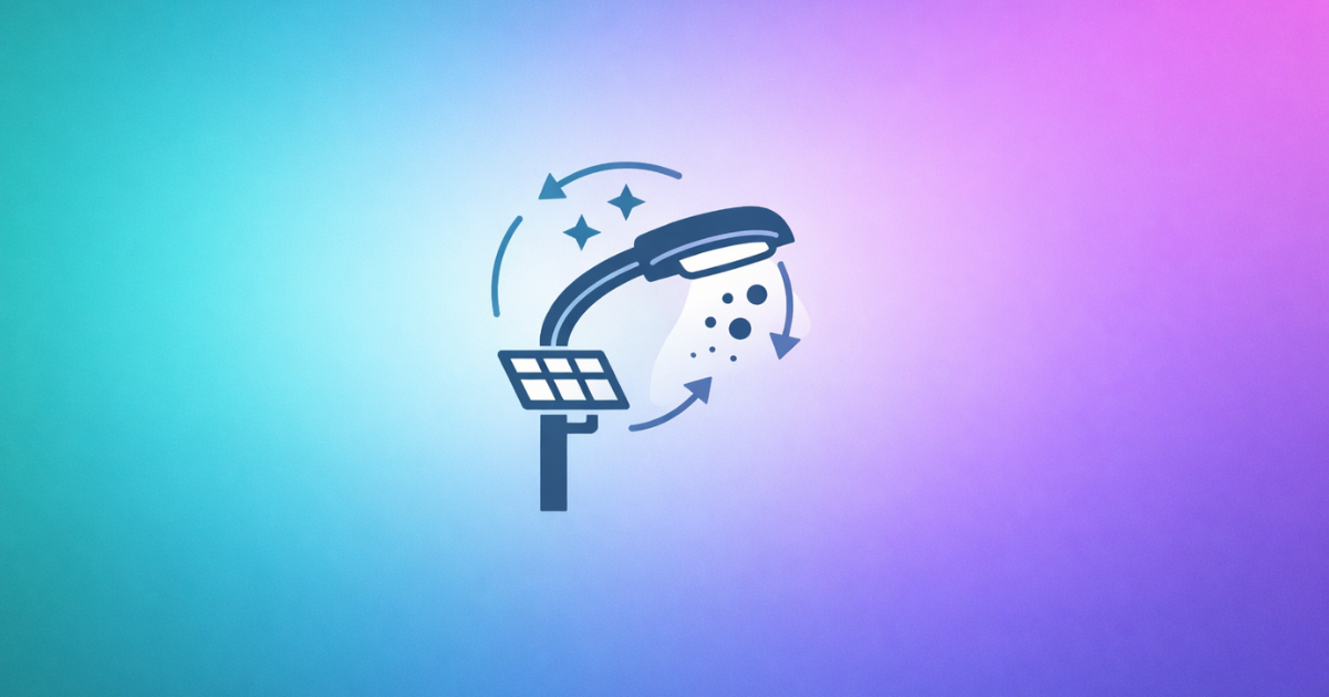 Self Cleaning Street Lamp Research Dust Resistant Lamp Project Exist