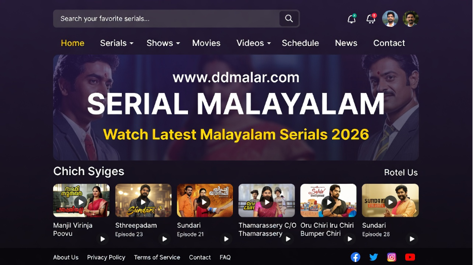 www ddmalar com serial malayalam