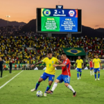 brazil national football team vs chile national football team lineups